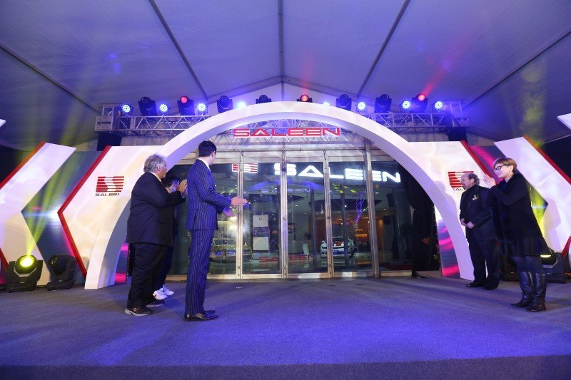 SALEEN BRAND OPENS FIRST SHOWROOM IN CHINA