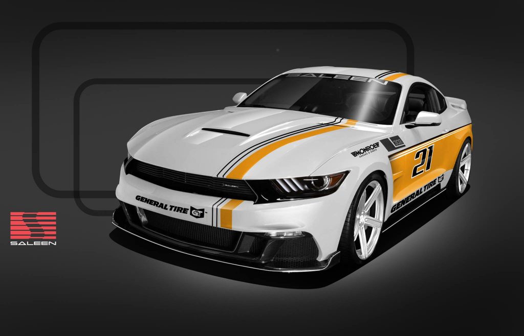 2017: Saleen introduces its 30th racing anniversary S302  Mustang